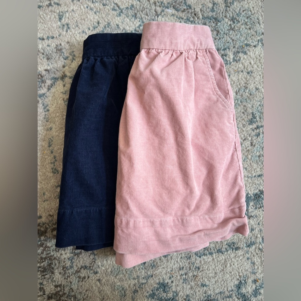 Two Girls Corduroy Skirts, size 8